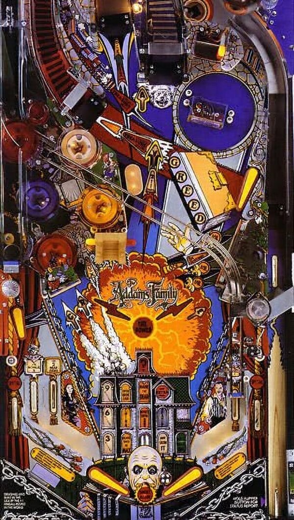 Addams Family Pinball Machine - Image 3