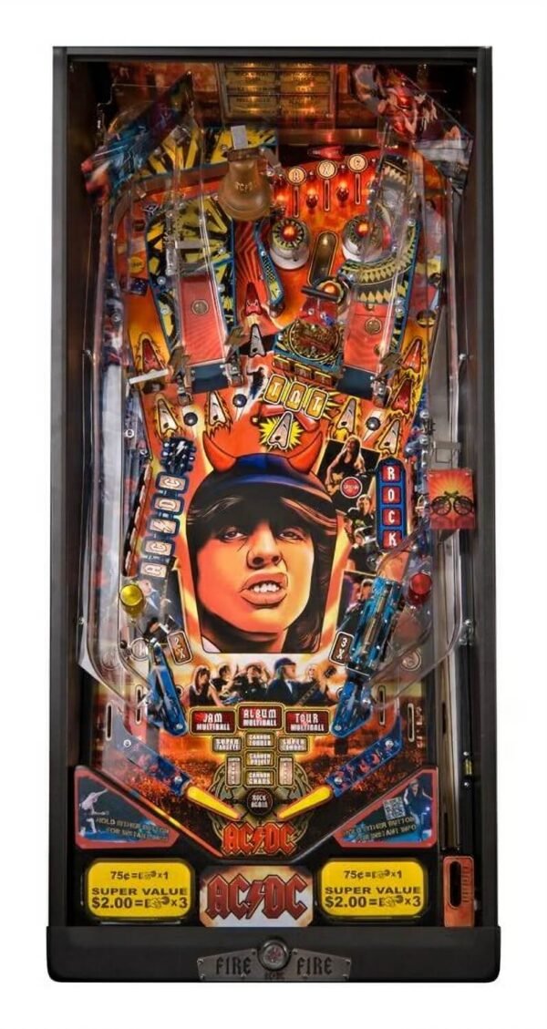 AC/DC Pro Pinball Machine - Image 3