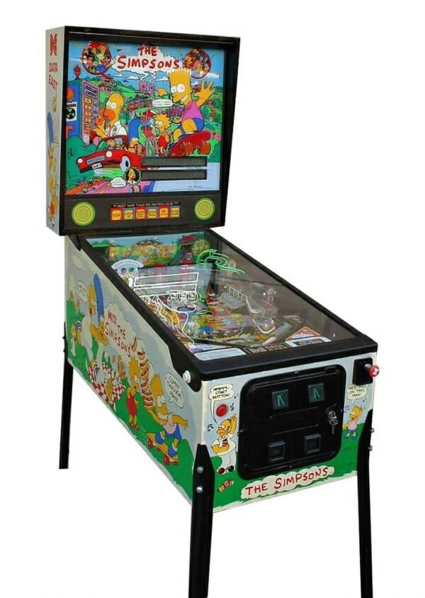 The Simpsons Pinball Machine