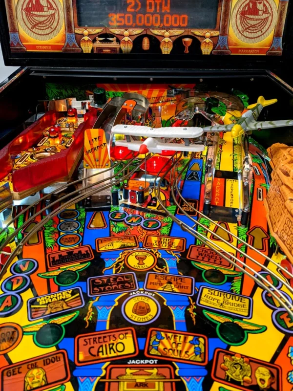 Indiana Jones Pinball Machine - Image 8