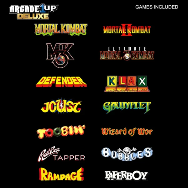 Arcade1Up Mortal Kombat II Deluxe Arcade Machine - Image 4
