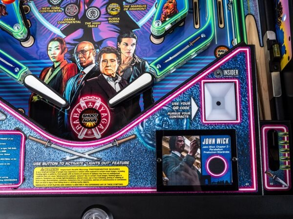 John Wick Limited Edition Pinball Machine - Image 7