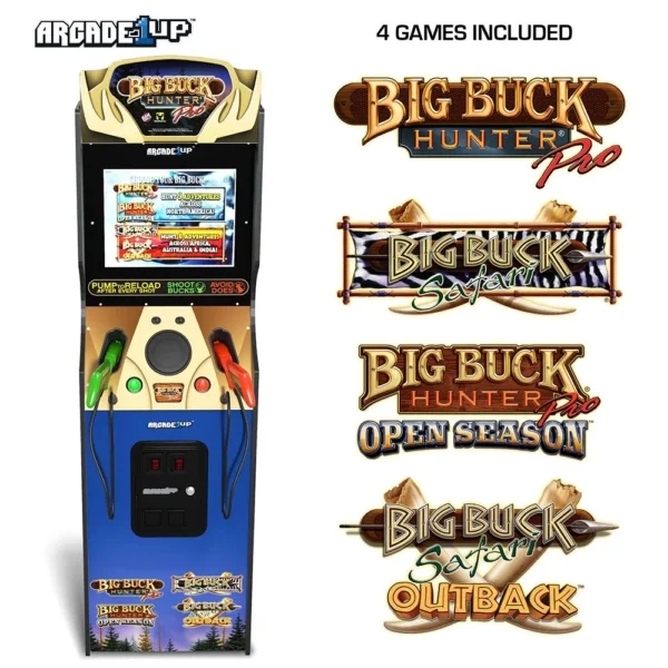 Arcade1up Big Buck Hunter Pro Deluxe Arcade Machine - Image 2