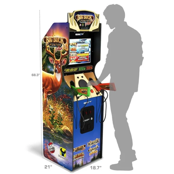 Arcade1up Big Buck Hunter Pro Deluxe Arcade Machine - Image 5